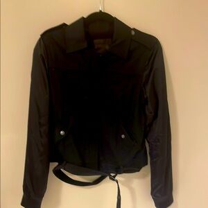 PAIGE Black Utility Jacket Versatile Design